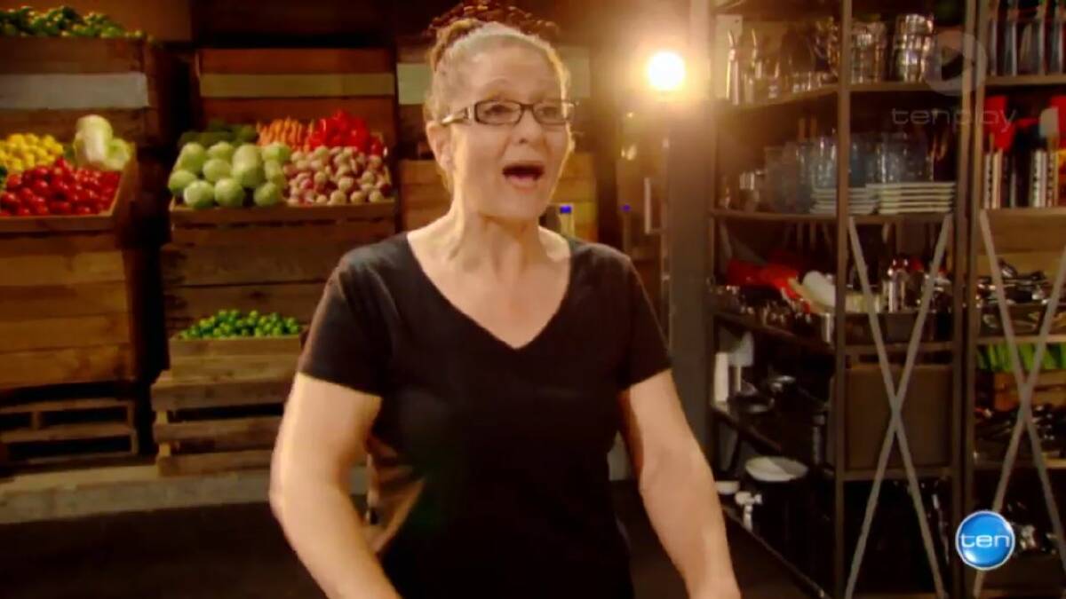 A screen shot of Gina Ottaway from the upcoming 2018 season of Masterchef Australia. Picture: Network Ten