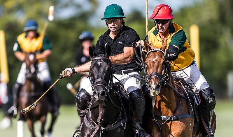 SHOW STOPPER: Longtime Australian Polo Captain Glen Gilmore says he won't be holding anything back when takes on the Flannels English Team in April. Photo: Stephen Mowbray Photography.