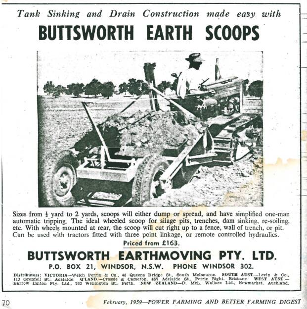 Advertising: Article in Power Farming & Better Farming Digest 1959. 