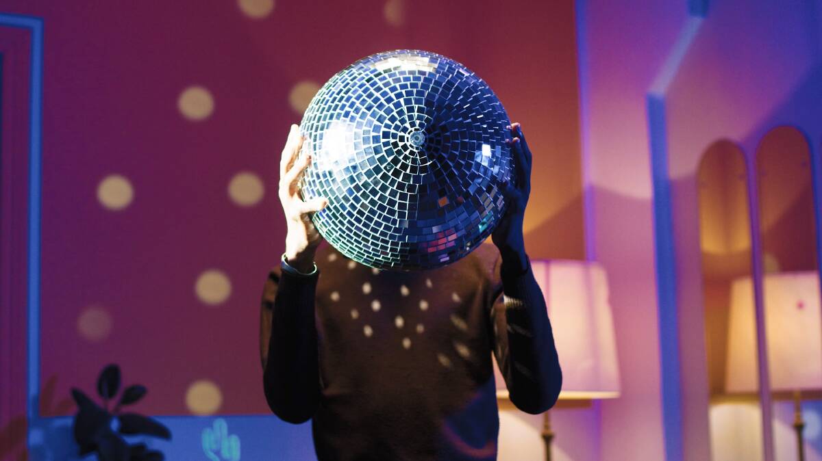 HAVING A BALL: Get decked out for a disco at home, or (gasp!) out on the town. Photo: Shutterstock