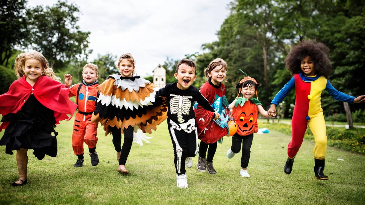 EXCITED LITTLE PUMPKINS: Expect kids to go giddy over Halloween this year, the first festivity for many since lockdowns were eased. Photo: Shutterstock