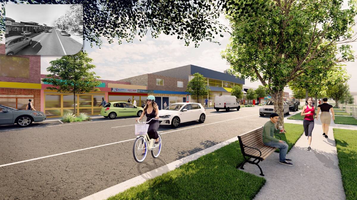 An artist impression of the new look South windsor.