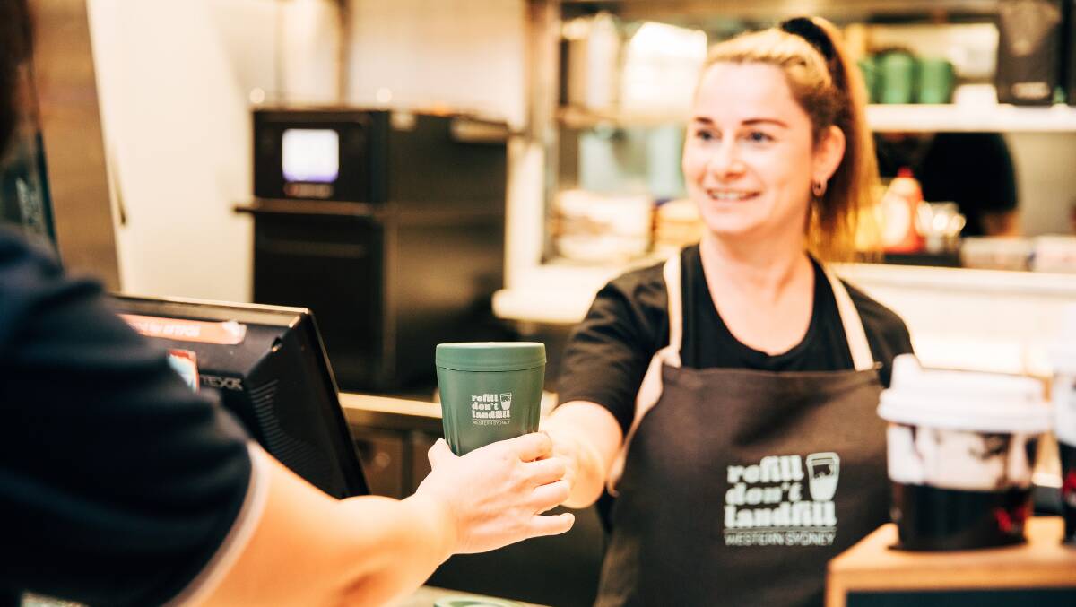 Cafes and customers around western Sydney are embracing a reusable future.