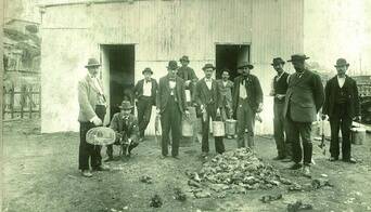 Rat catchers in Sydney in 1900 earned their keep amid the bubonic plague pandemic.