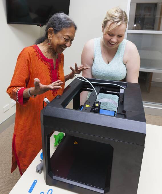 Gain an insight into 3D printing at Hawkesbury Central Library. Picture: Silverwater