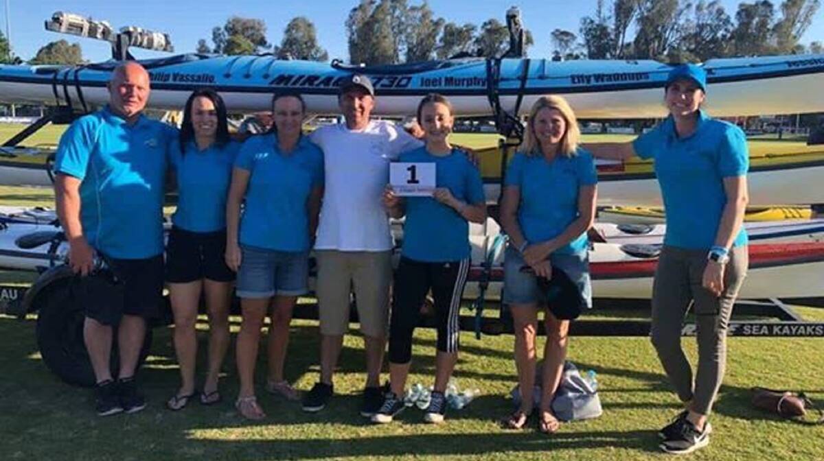 Number One: The Murray Marathon Maniacs went into a week of competition as the top fundraising team. Picture: Supplied