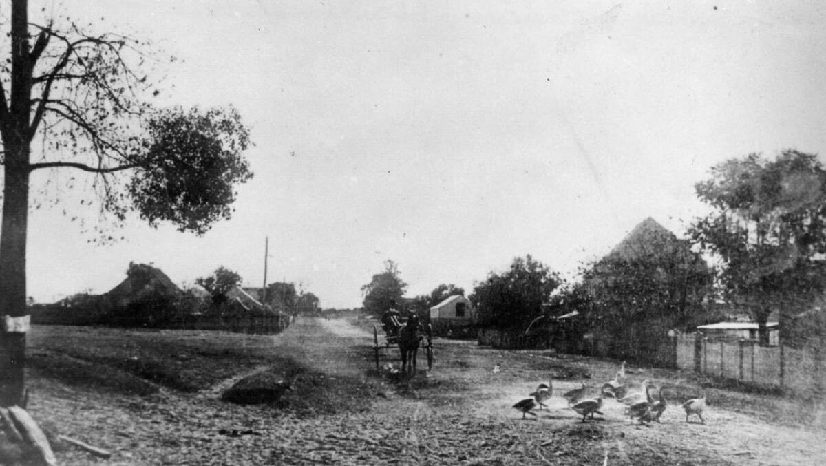 Find site: Bathurst Street, Pitt Town, January 1901. Picture: Supplied