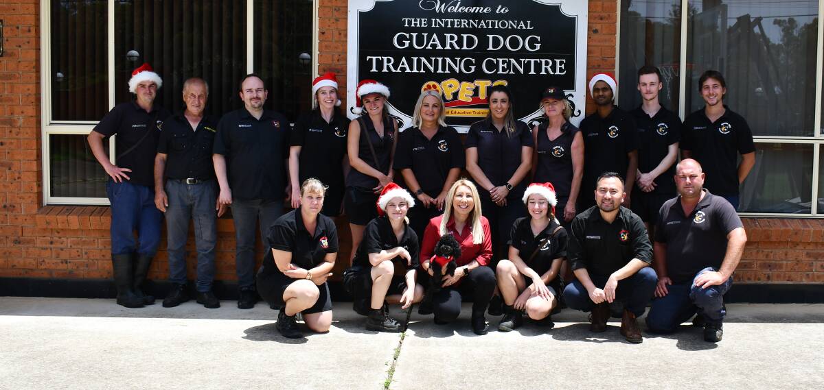 Staff at Berkshire Park's Pets Training and Boarding Centre.