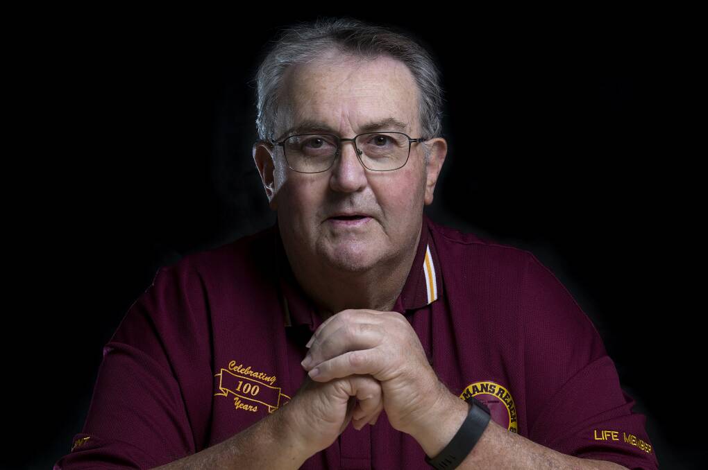 A life in cricket: George Greentree was photographed by the Gazette's Geoff Jones for his "We Are Hawkesbury" exhibition, which featured many notable members of the local community.