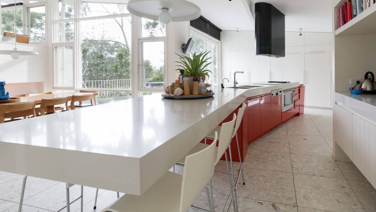 Range: One of the main benefits of postformed benchtops is the huge range of colours and styles.