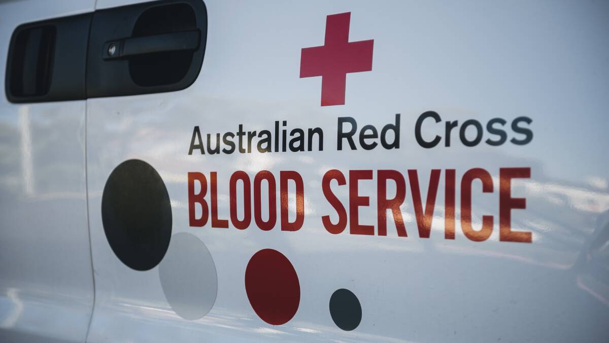 The Australian Red Cross Blood Service will be at Richmond Park over three days in November. 