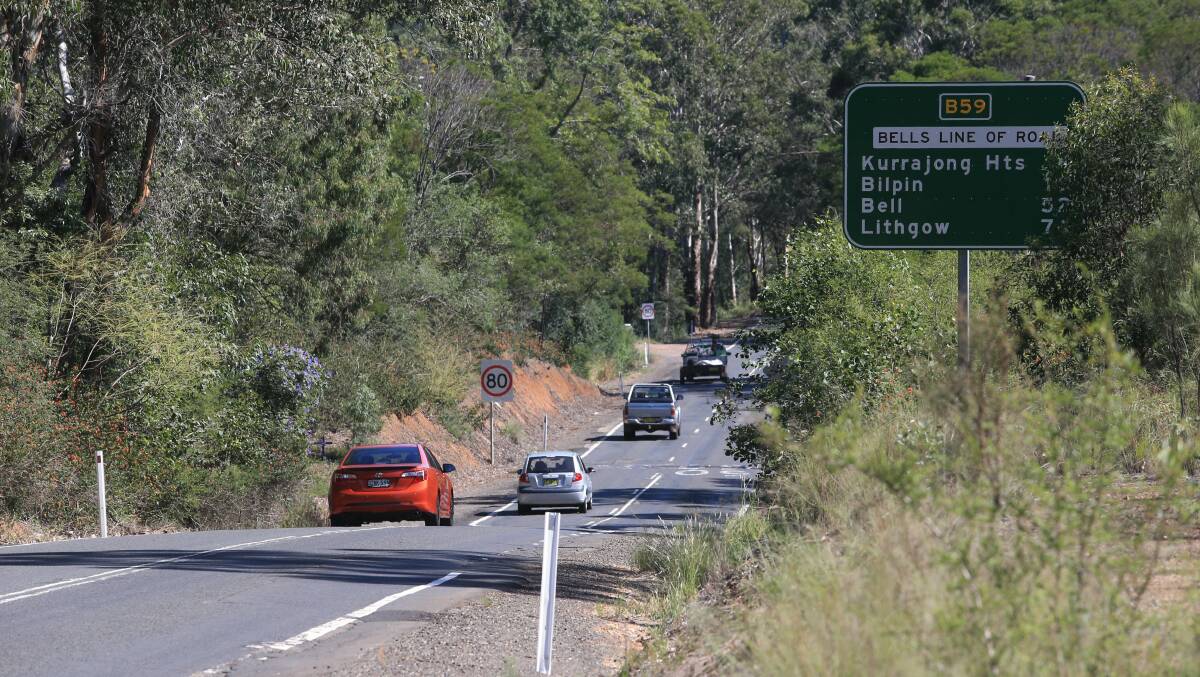 Preserving the corridors for the Bells Line of Road-Castlereagh Connection have been declared a nationally significant project by Infrastructure Australia. Picture: Geoff Jones
