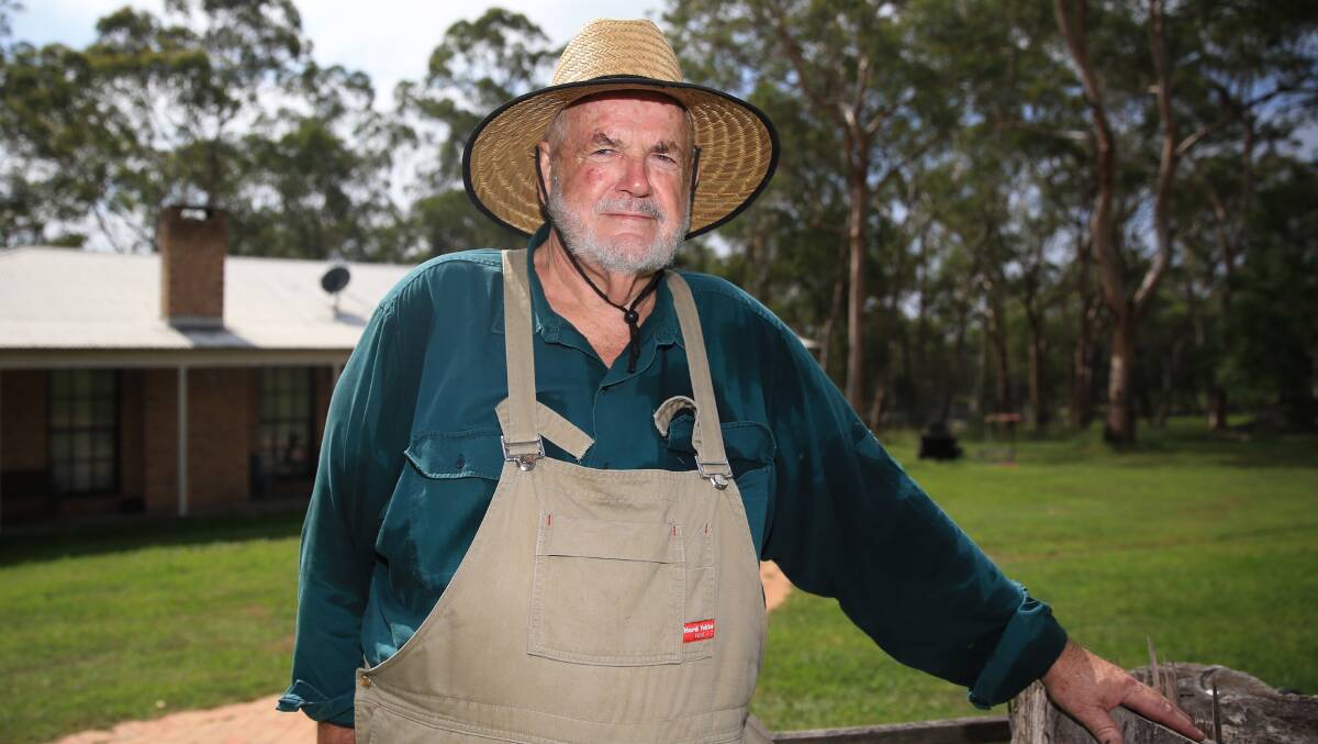 Former farmer Gary Adams laments the fact the Hawkesbury has ceased to be a food bowl region for Sydney. Picture: Geoff Jones