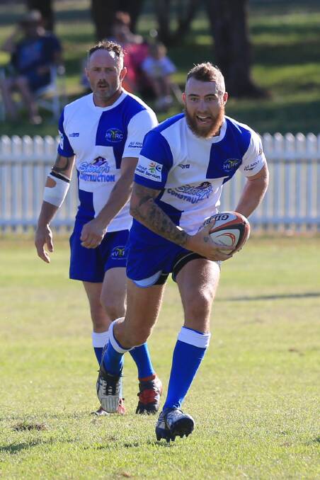 Michael Lett was one of the best on field for Hawkesbury Valley as they defeated Newport at the weekend. Picture: Geoff Jones