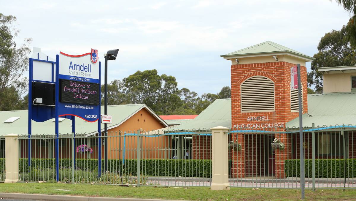 INCLUSIVE SCHOOL: The principal of Arndell Anglican College at Oakville says the school is against discrimination, and remains committed to building a Christian community where all are accepted. Picture: Geoff Jones