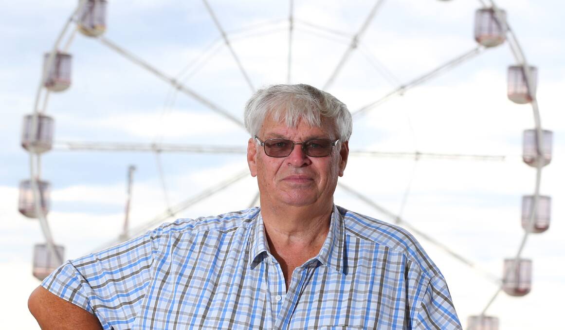 It's show time: Ross Matheson, president of the Hawkesbury District Agricultural Association and an organiser of the annual show, is gearing-up for a huge Hawkesbury Show weekend - possibly the biggest ever. Picture: Geoff Jones