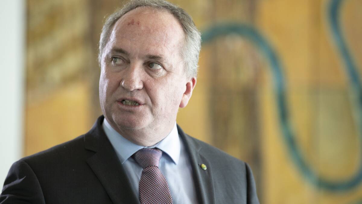 The Nationals' Barnaby Joyce. Picture: Sitthixay Ditthavong