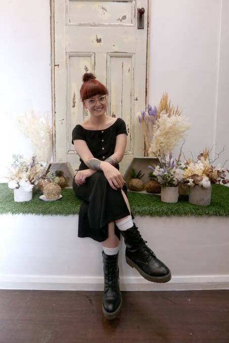 Jade Heath's Dahlia Doll began as an online business and is now opening its first shopfront in the Old Post Office Arcade, Windsor. Picture: Geoff Jones