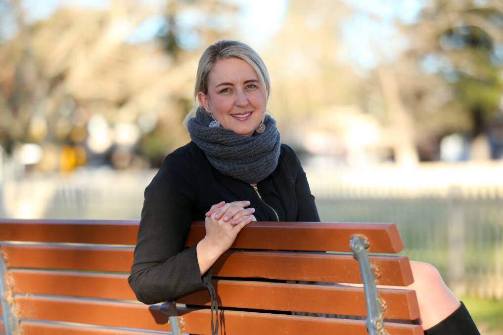 Harassment: Reports of a campaign against a federal Liberal backbencher prompted Cr Sarah Richards to share her own story about being harassed. Picture: Geoff Jones.