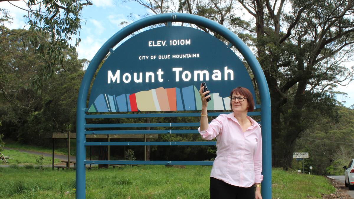 Poor reception: Macquarie MP Susan Templeman has reacted angrily to the news Mt Tomah will not be getting a mobile phone tower. Picture: Supplied.