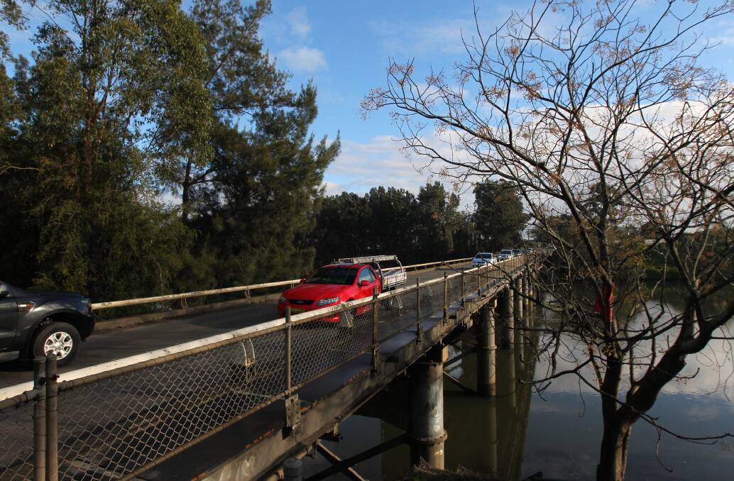 Windsor bridge: The Windsor Bridge replacement project is estimated to cost $101 million according to the Roads and Maritime Services final business case seen by AAP. Picture: Geoff Jones.