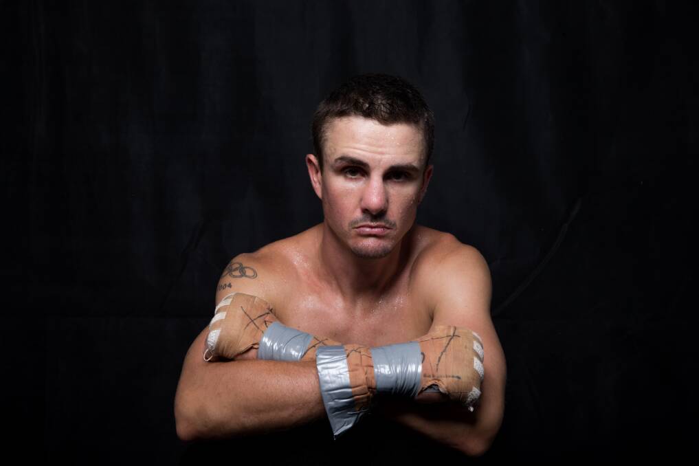 Coming home:  Joel Brunker will fight in the Hawkesbury for the first time in three years on November 10 at North Richmond Panthers. Picture: Geoff Jones.
