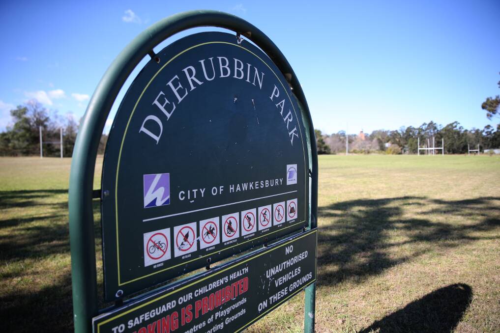 Exhibition: Deerubbin Park Windsor. Council has voted to place the draft Deerubbin Park Masterplan on public exhibition. Picture: Geoff Jones.