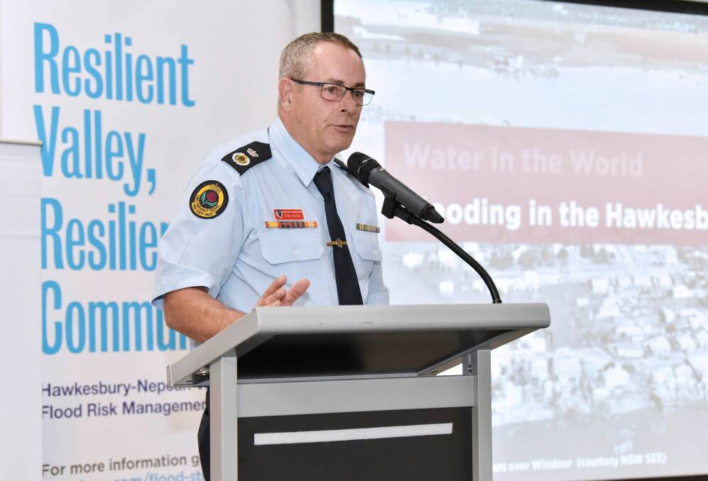 Launch: NSW SES Deputy Commissioner Rob McNeil at the launch. Picture: Supplied.