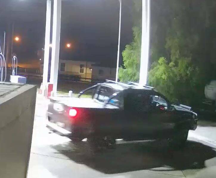 A CCTV image released of the vehicle allegedly involved. Picture: NSW Police.