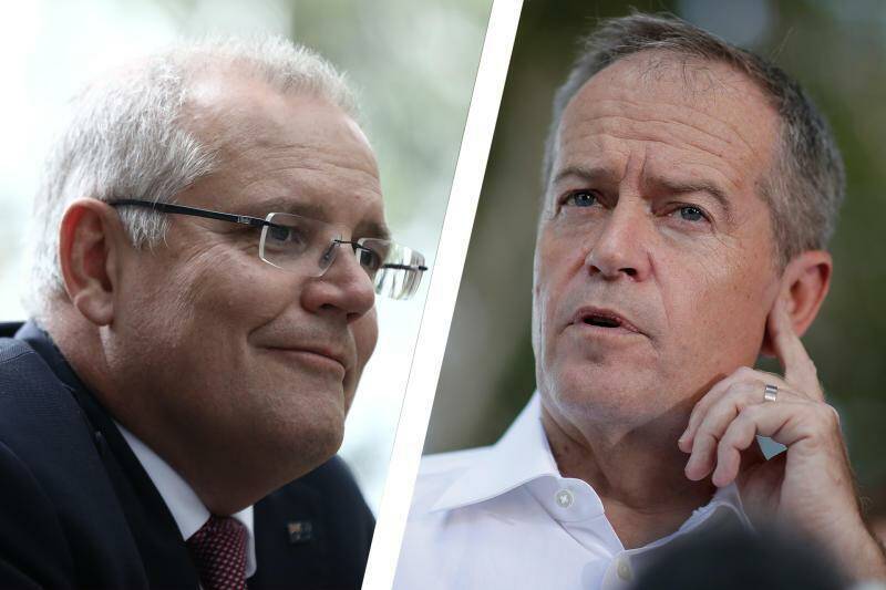 A turn-off: Prime Minister Scott Morrison and Oppostion Leader Bill Shorten have spent most of the time so far taking shots at each other about costings and impacts of their policies.