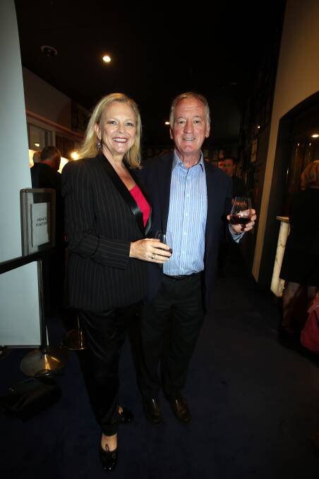 Lyndey Milan and John Caldon, pictured in Wollongong in 2016. 