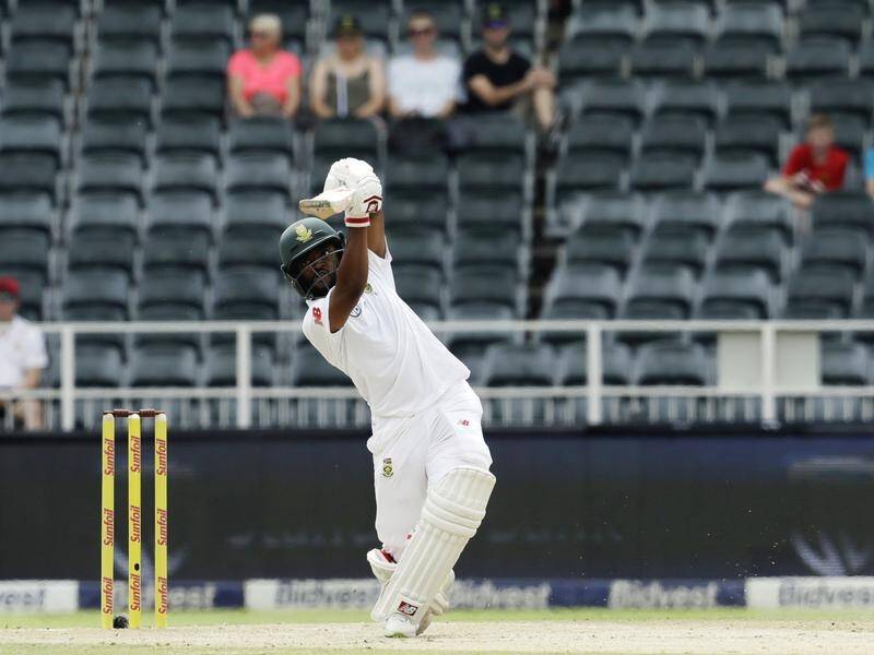 Temba Bavuma has top-scored for South Africa with 93 in Durban in the Test against Bangladesh.