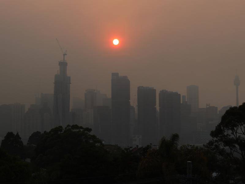 Sydney has suffered another day of smoky air as bushfires burn across the state.