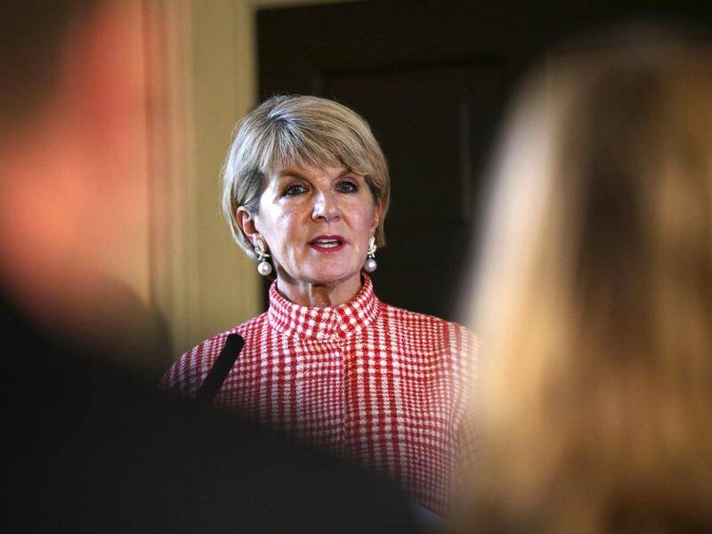 Julie Bishop says a free trade agreement with Britain will come as soon as circumstances permit.