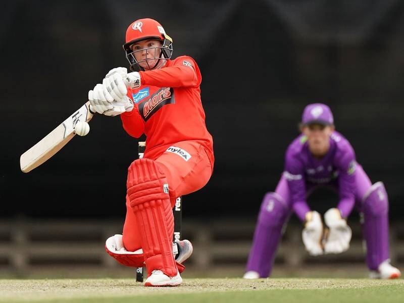 Jess Duffin's 75 helped the Renegades to a four-wicket win over Hobart Hurricanes in the WBBL.