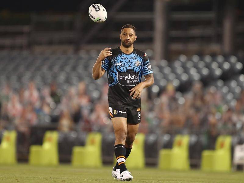 West Tigers legend Benji Marshall has reaffirmed his commitment to the NRL club after being dropped.