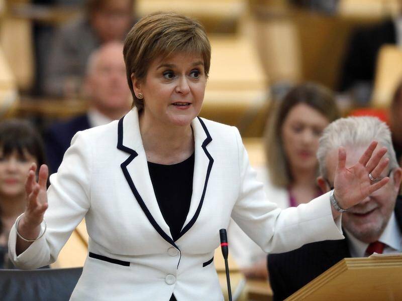 Nicola Sturgeon says Scotland should have a choice between Brexit or a future as a European nation.