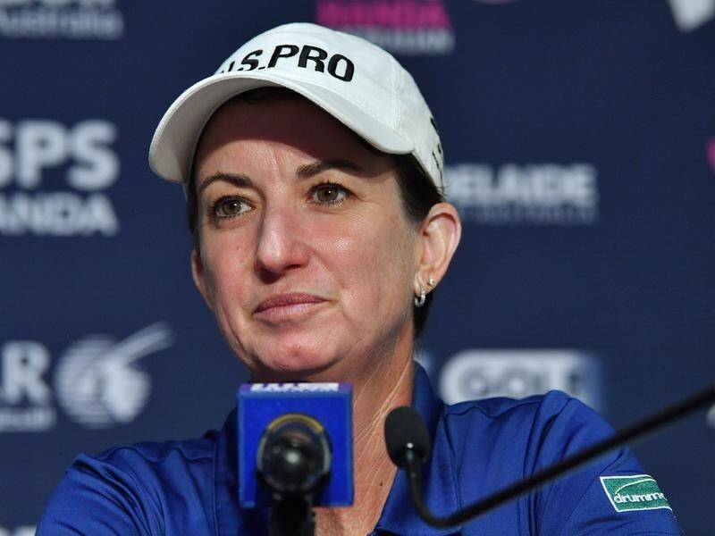 Golf legend Karrie Webb has predicted big things for an Aussie young gun.
