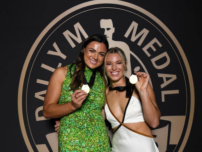 Millie Boyle (l) and Emma Tonegato headline NSW Women's Origin squad for their June 24 clash.