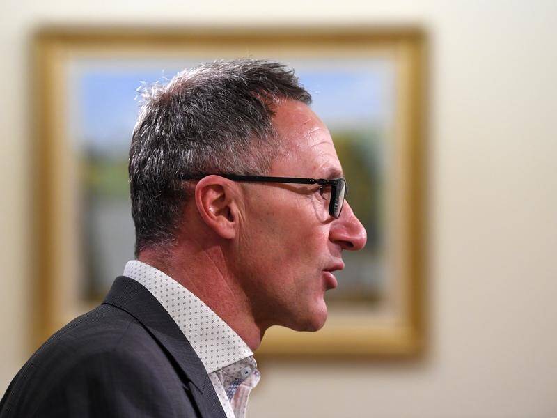 Richard Di Natale has failed to get the Senate to pass a motion accepting that coal affects climate.