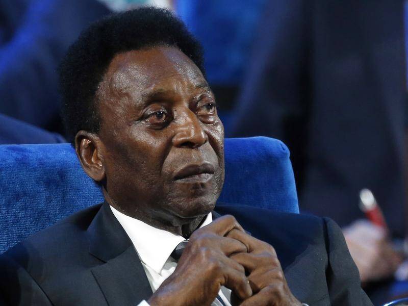 Pele is in hospital for treatment to a colon tumour but should be discharged in the next few days.