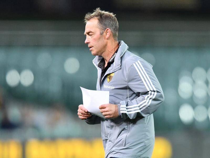 Alastair Clarkson is mindful of losing too much experience at the Hawks as they work their roster.