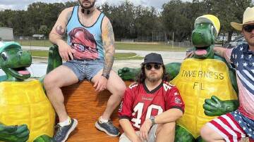 The Games parody Florida's reputation for brawling, drinking, gunfire, and reptile wrangling. (AP PHOTO)