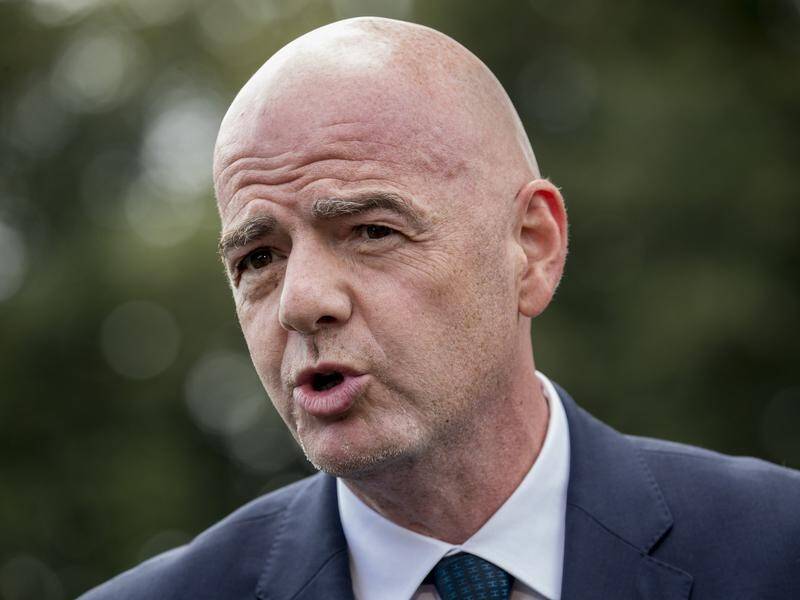 FIFA President Gianni Infantino has been criticised over his speech to the Council of Europe.