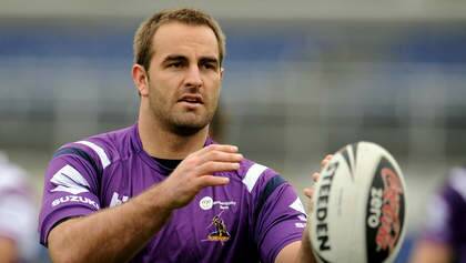 Enigma: Ryan Tandy, training with Melbourne Storm in 2009. Photo: Robert Cianflone