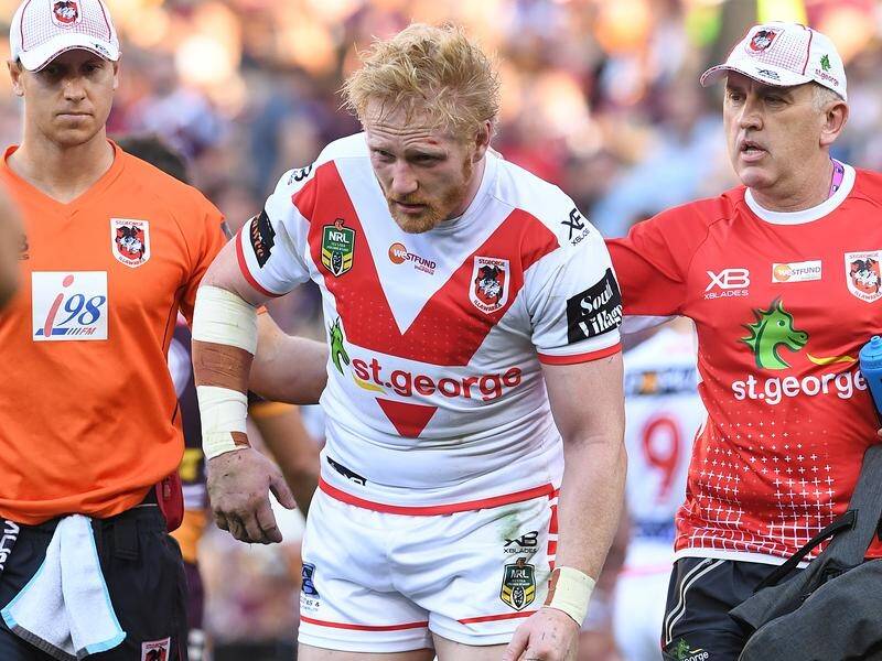 James Graham is confident he'll be right to take on Souths after his head knock against Brisbane.