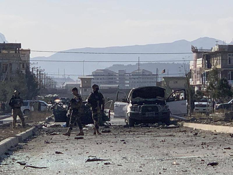 No one has claimed immediate responsibility for a morning car bomb explosion in Kabul.