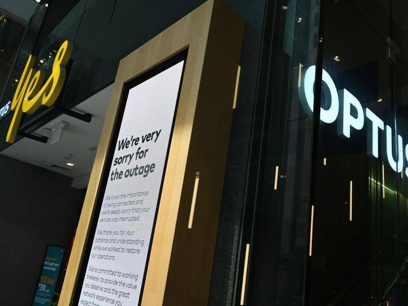 Optus says a software upgrade was behind a massive outage that affected millions of people. (Dean Lewins/AAP PHOTOS)