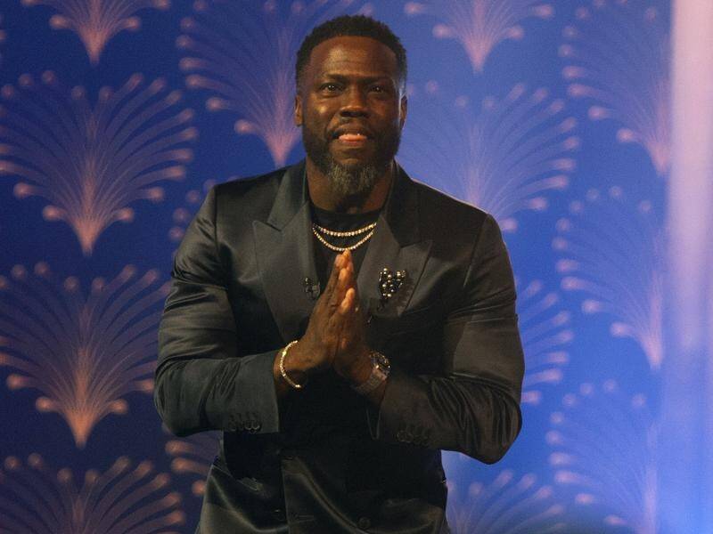 Kevin Hart started as a stand-up comedian in Philadelphia and went on to star in Hollywood films. (AP PHOTO)
