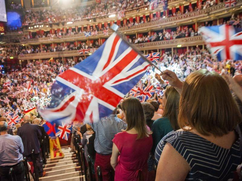 The BBC has ditched the lyrics of Rule Britannia! at its Proms concert for an instrumental version.